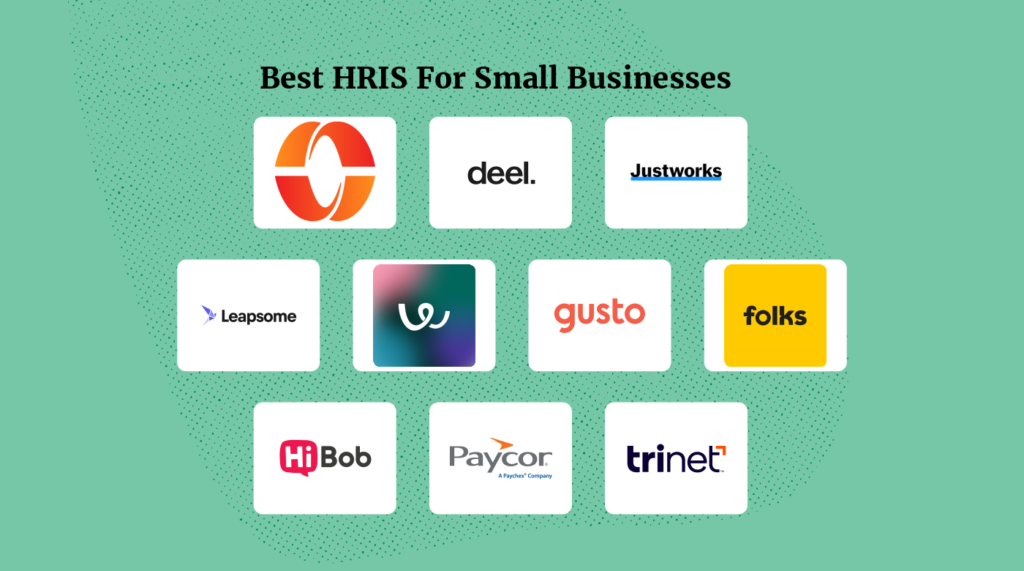 Best Best HRIS for Small Businesses logos 56755